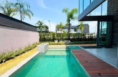 Casa com 4 dormitórios à venda, 320 m² por r$ 3.450.000,00 - alphaville nova esplanada - votorantim/sp