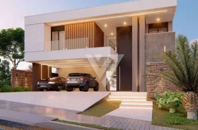 Sobrado com 5 dormitórios à venda, 430 m² por r$ 2.450.000,00 - alphaville nova esplanada - votorantim/sp