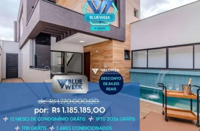 Casa à venda, 181 m² por r$ 1.185.185,00 - condomínio villagio wanel - sorocaba/sp