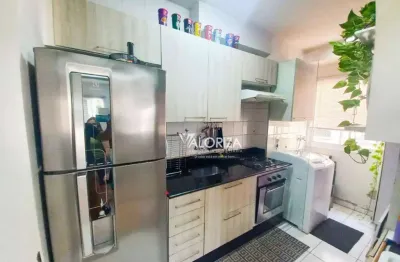 Apartamento com 2 dormitórios à venda, 53 m² por r$ 205.000,00 - condomínio residencial morar e viver giardino - sorocaba/sp