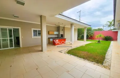 Casa com 3 quartos para alugar, 380 m² por r$ 9.224/mês - condomínio village saint claire - sorocaba/sp