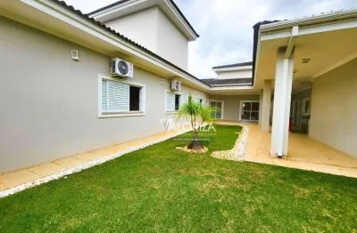 Casa com 3 quartos para alugar, 380 m² por r$ 9.224/mês - condomínio village saint claire - sorocaba/sp