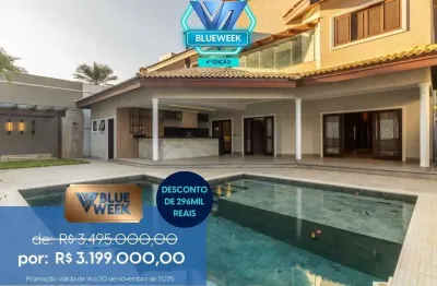 Casa com 5 dormitórios à venda, 437 m² por r$ 3.199.000,00 - condomínio residencial village d&#39;avignon - sorocaba/sp