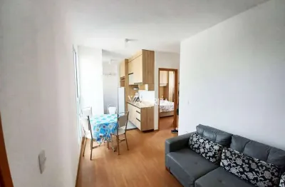 Apartamento com 2 dormitórios para alugar, 47 m² por r$ 1.423,30/mês - caguaçu - sorocaba/sp