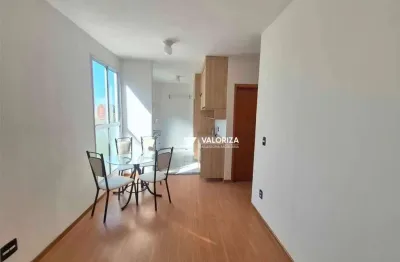 Apartamento com 2 dormitórios para alugar, 47 m² por r$ 1.623,30/mês - caguaçu - sorocaba/sp