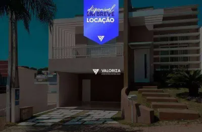 Casa com 3 dormitórios, 220 m² - venda por r$ 1.200.000,00 ou aluguel por r$ 5.760,00/mês - condomínio golden park residence - sorocaba/sp
