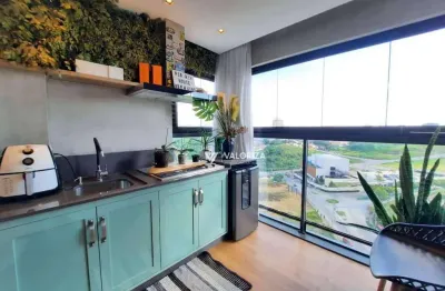 Apartamento com 2 dormitórios à venda, 88 m² por r$ 1.270.000,00 - jk jardins - votorantim/sp