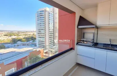 Apartamento com 1 dormitório, 47 m² - venda por r$ 485.000,00 ou aluguel por r$ 4.200,01/mês - mandarim campolim patriani - sorocaba/sp