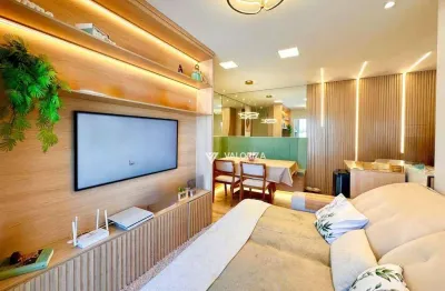 Apartamento com 2 dormitórios à venda, 63 m² por r$ 499.000 - residencial natural park - sorocaba/sp