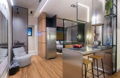 Apartamento com 1 dormitório à venda, 44 m² por r$ 477.000 - parque campolim - sorocaba/sp