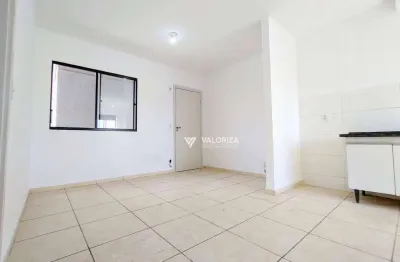 Apartamento com 2 dormitórios à venda, 42 m²  - centro - votorantim/sp