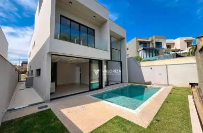 Casa com 3 dormitórios à venda, 340 m² por r$ 2.400.000,00 - alphaville nova esplanada - votorantim/sp