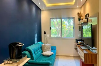 Apartamento com 2 dormitórios à venda, 54 m² por r$ 330.000,00 - condomínio bosque são paulo - sorocaba/sp