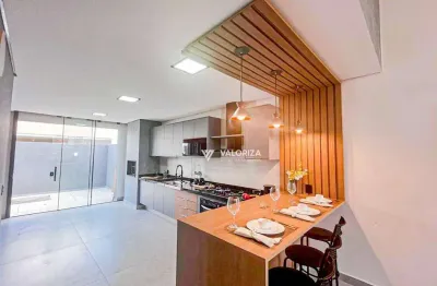 Casa com 3 quartos, sendo 1 suíte à venda, 118 m² por r$ 830.000 - horto florestal - sorocaba/sp