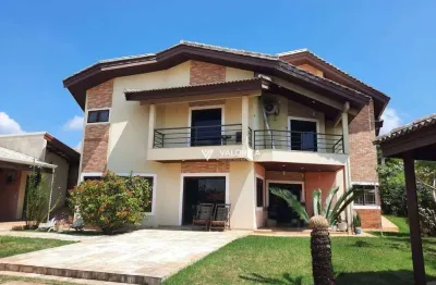 Casa com 3 dormitórios, 438 m² - venda por r$ 2.100.000,00 ou aluguel por r$ 12.476,22/mês - portal do sabiá - araçoiaba da serra/sp