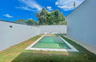 Linda casa em condomínio com piscina, sendo 3 quartos à venda, 206 m² por r$ 1.560.000 - condomínio residencial una - itu/sp