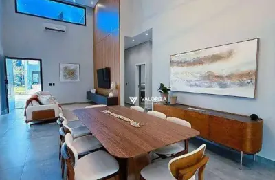 Casa com 3 dormitórios à venda, 212 m² por r$ 1.990.000,00 - condomínio chácara ondina - sorocaba/sp