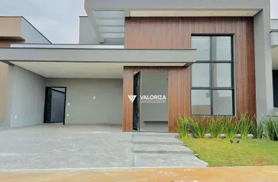 Casa com 3 dormitórios à venda, 130 m² por r$ 1.050.000,00 - condomínio villagio wanel - sorocaba/sp