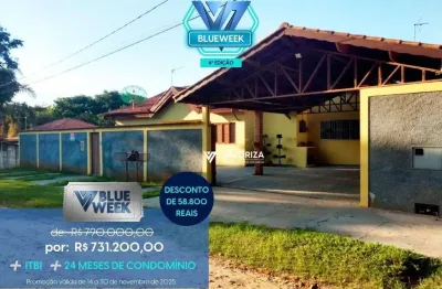 Chácara com 4 dormitórios à venda, 875 m² por r$ 731.200,00 - condomínio aquarius - araçoiaba da serra/sp