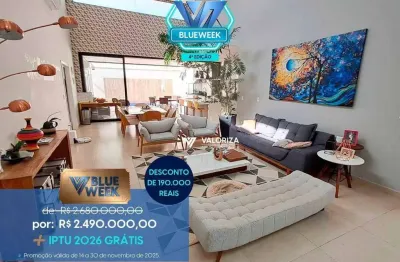 Casa com 4 dormitórios à venda, 265 m² por r$ 2.490.000,00 - alphaville nova esplanada - votorantim/sp