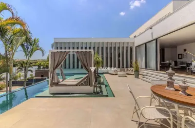 Casa com 4 dormitórios à venda, 436 m² por r$ 7.500.000,00 - parque residencial fazenda imperial - sorocaba/sp