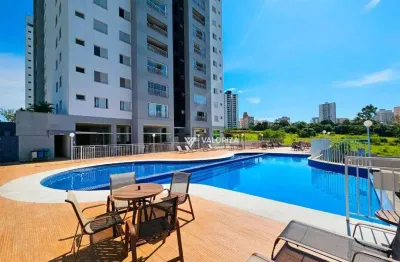 Apartamento com 3 dormitórios à venda, 80 m² por r$ 790.000,00 - condomínio raizes campolim - sorocaba/sp