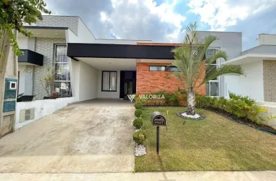 Casa com 3 dormitórios para alugar, 108 m² por r$ 4.645,00/mês - terras de são francisco - sorocaba/sp