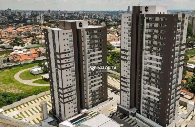 Apartamento com 2 dormitórios à venda, 63 m² por r$ 438.000,00 - jardim são carlos - sorocaba/sp
