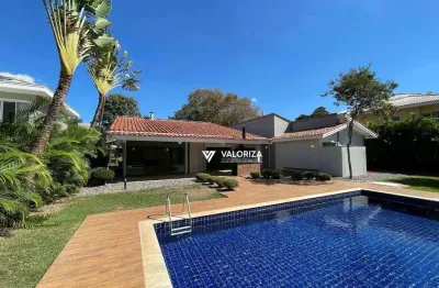 Casa com 4 dormitórios, 500 m² - venda por r$ 5.500.000,00 ou aluguel por r$ 20.748,46/mês - condomínio lago azul - araçoiaba da serra/sp