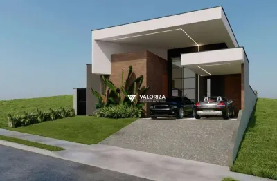 Casa com 3 dormitórios à venda, 162 m² por r$ 1.700.000,00 - condomínio terras alpha nova esplanada - votorantim/sp