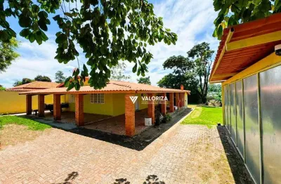 Chácara com 3 quartos, sendo 1 suíte à venda, 1000 m² por r$ 650.000 - chacara santa terezinha - araçoiaba da serra/sp