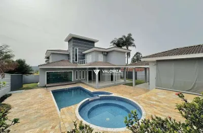 Casa com 4 dormitórios à venda, 508 m² por r$ 2.400.000,00 - condomínio saint charbel - araçoiaba da serra/sp
