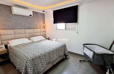 Apartamento duplex com 3 quartos à venda, 105 m² por r$ 550.000 - vila gabriel - sorocaba/sp