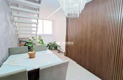 Apartamento duplex com 3 quartos à venda, 105 m² por r$ 550.000 - vila gabriel - sorocaba/sp