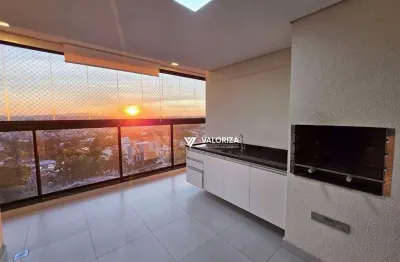 Apartamento com 3 dormitórios para alugar, 112 m² por r$ 6.200,00/mês - jardim bandeirantes - sorocaba/sp