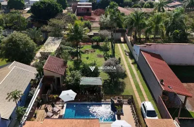 Chácara com 1 quarto à venda, 1000 m² por r$ 680.000 - bosque dos eucaliptos - araçoiaba da serra/sp
