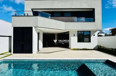 Casa com 4 dormitórios à venda, 347 m² por r$ 3.600.000,00 - alphaville nova esplanada - votorantim/sp