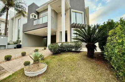 Casa com 3 dormitórios para alugar, 285 m² por r$ 10.000/mês - condomínio mont blanc - sorocaba/sp