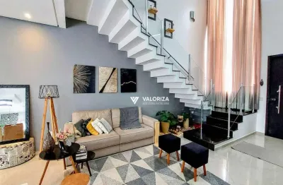 Casa com 3 suítes à venda, 236 m² por r$ 1.280.000 - condomínio golden park alfa - sorocaba/sp