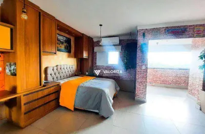 Apartamento com 1 quarto para alugar, 56 m² por r$ 2.840/mês - jardim américa - sorocaba/sp