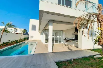 Casa com 4 dormitórios à venda, 358 m² por r$ 3.800.000,00 - alphaville nova esplanada - votorantim/sp