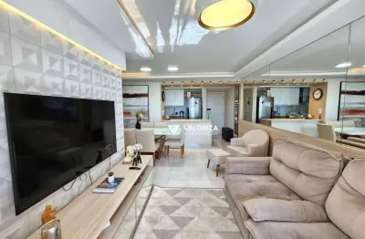 Apartamento com 3 dormitórios à venda, 97 m² por r$ 1.100.000,00 - condomínio residencial cannes - sorocaba/sp