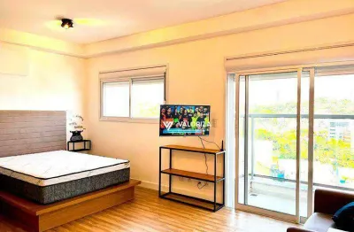 Apartamento com 1 dormitório para alugar, 37 m² por r$ 4.050,00/mês - jardim portal da colina - sorocaba/sp