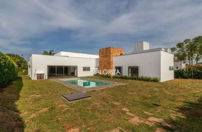 Casa com 3 dormitórios à venda, 334 m² por r$ 5.500.000,00 - condomínio residencial lago azul golf club - araçoiaba da serra/sp
