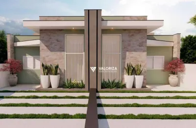 Casa com 2 dormitórios à venda, 56 m² por r$ 328.000,00 - residencial jardim são lucas - salto de pirapora/sp