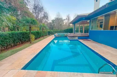 Casa com 5 quartos para alugar, 600 m² por r$ 15.000/mês - condomínio lago azul - araçoiaba da serra/sp