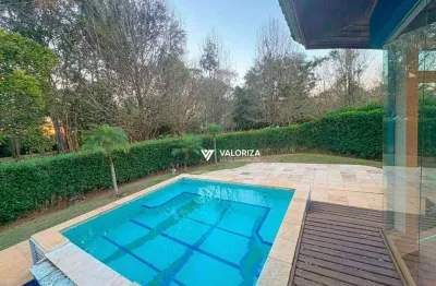 Casa com 5 quartos para alugar, 600 m² por r$ 15.000/mês - condomínio lago azul - araçoiaba da serra/sp