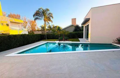 Casa com 3 quartos à venda, 487 m² por r$ 4.000.000 - condomínio lago azul - araçoiaba da serra/sp