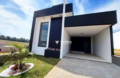 Casa com 3 dormitórios à venda, 140 m² por r$ 880.000,00 - condomínio reserva ipanema - sorocaba/sp