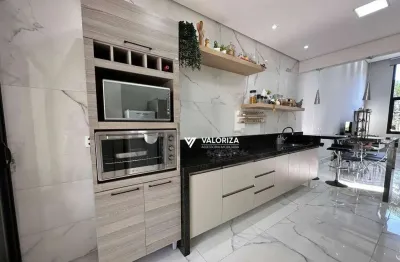 Casa com 3 quartos, sendo 1 suíte à venda, 116 m² por r$ 709.000 - condomínio horto florestal - sorocaba/sp